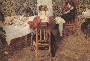 Edouard Vuillard Vial home after lunch oil painting